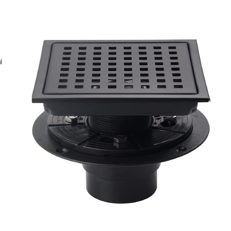 6'' W Tile-In, Matte Black
