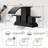 Centerest 2-Handle Bathroom Faucet with Drain Assembly