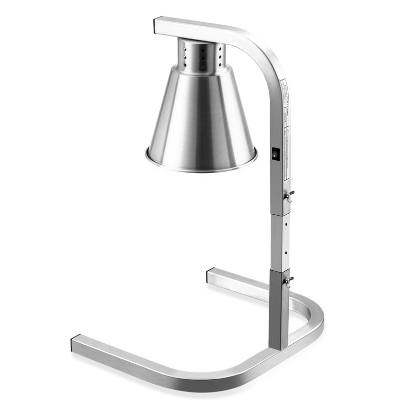 Lampe chauffante en acier inoxydable (18/10)