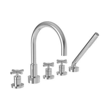 Roman Tub Faucet With Hand Shower