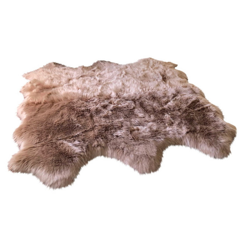 Amaranta Performance Sheepskin Indoor Rug, Novelty 5' x 5'5"