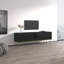Meuble télé noir 75 po Abeto-931530899