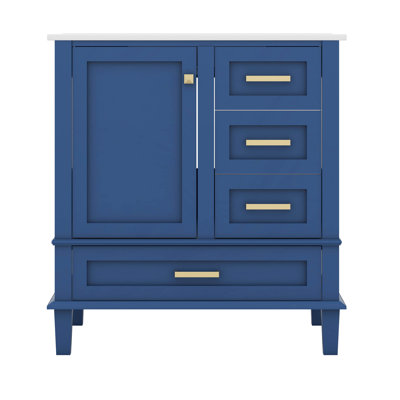 Modern Bathroom Cabinet With 3 Drawers