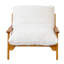 Chaise d'appoint rembourrée Ivona 35,24 po Ivona-555597971