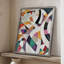 ABSTRACT Series LXV III, reproduction encadrée - bois massif-1662881027