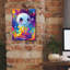 Trinx 'Colourful Ghost' by Momart Canvas Wall Art, 12" x 16"-12766166