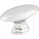 Flat Oval 3/4" Length Oval Knob
