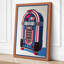 Jukebox Retro - Wrapped Canvas-1695446999-1695447000