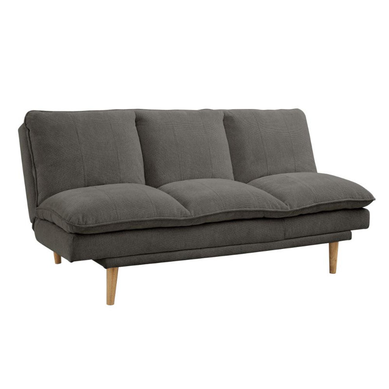 Maverick 3 Seater Sofa Bed, Grey
