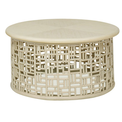 Tropea Oak Round Coffee Table