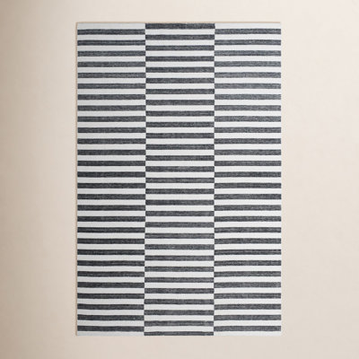 Falko Hand-Woven Striped Rug