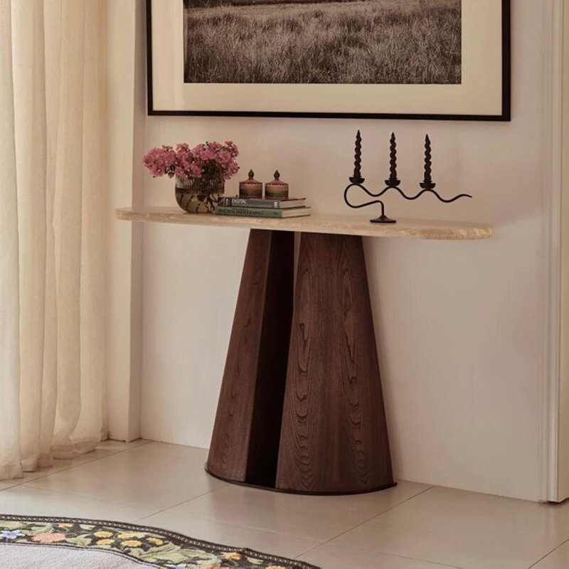 Console lisse et élégante, H 15,75 po x l 55,12 po x P 29,53 po