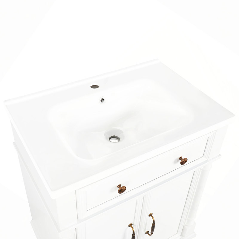 27.8" Ceramic Basin, Only Ceramic Sink, Without Cabinet