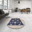 Tapis oriental bleu / beige Kachayr-1058442807