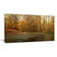 «Curving Road in Autumn Forest», reproduction de photo sur toile tendue-19241721