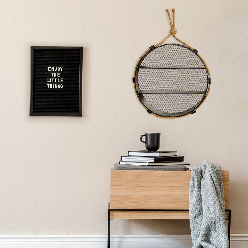 Ambrine Circle Floating Shelf