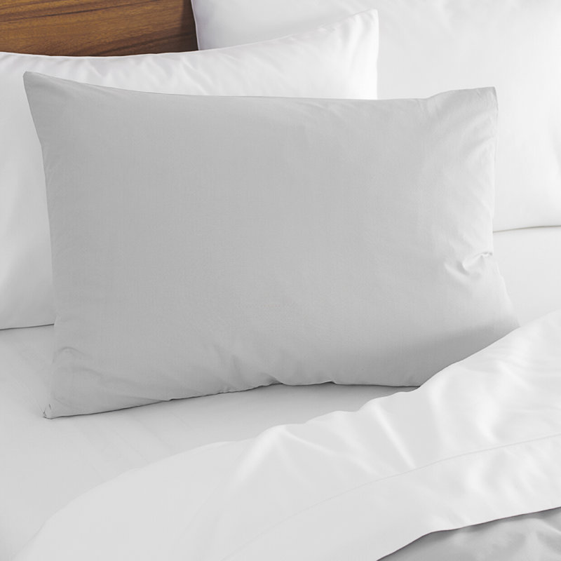100% Cotton Ultra Soft Percale 3 Piece Duvet Cover Set - Garment Wash, Full/Queen, Gray
