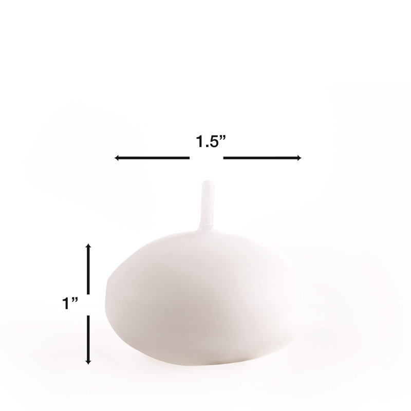 Unscented Floating Candle, White