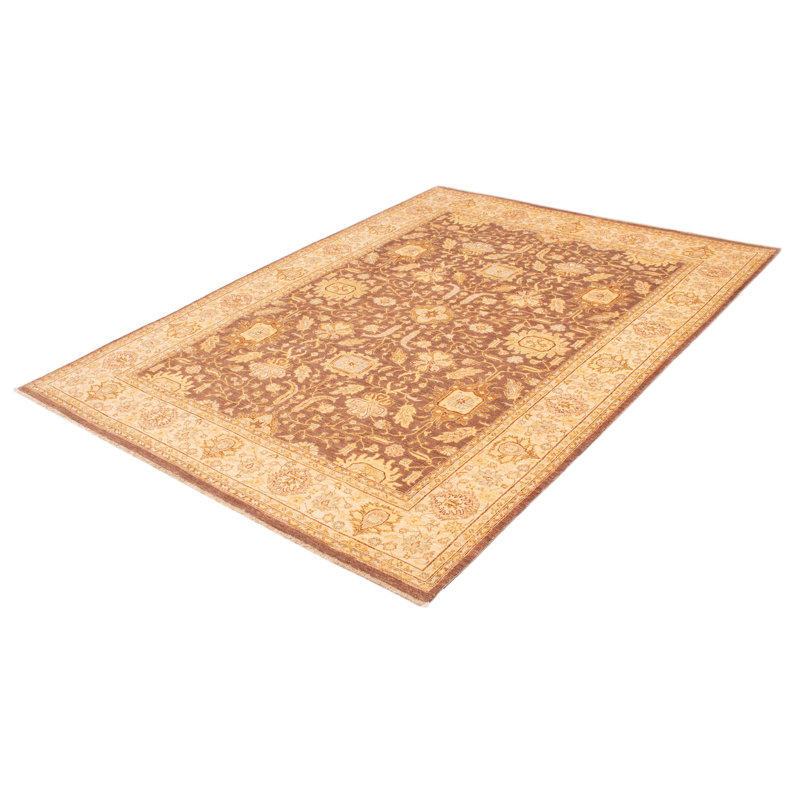 Tapis unique en laine noué à la main 8 pi 10 po x 11 pi 9 po nouvel âge Blosse