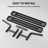 Heavy Duty Outdoor Metal Park Bench, Garden Bench, Thermoplastic-Coated Commercial Bench, Weatherproof Outdoor Bench with Backrest-125581686-125581688