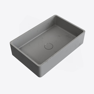 Vessel Rectangular Modern Bathroom Sink