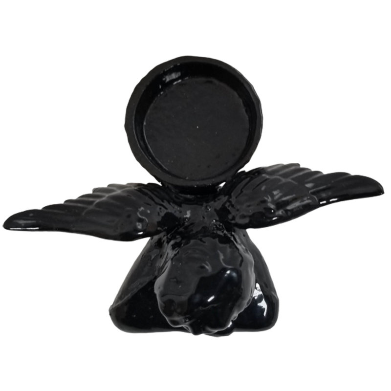 Cherub Metal Tabletop Tealight Holder