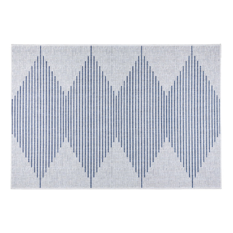 Tapis rectangulaire en jute / sisal tissé à la machine Velarde, Rectangle 3 pi 11 po x 5 pi 11 po