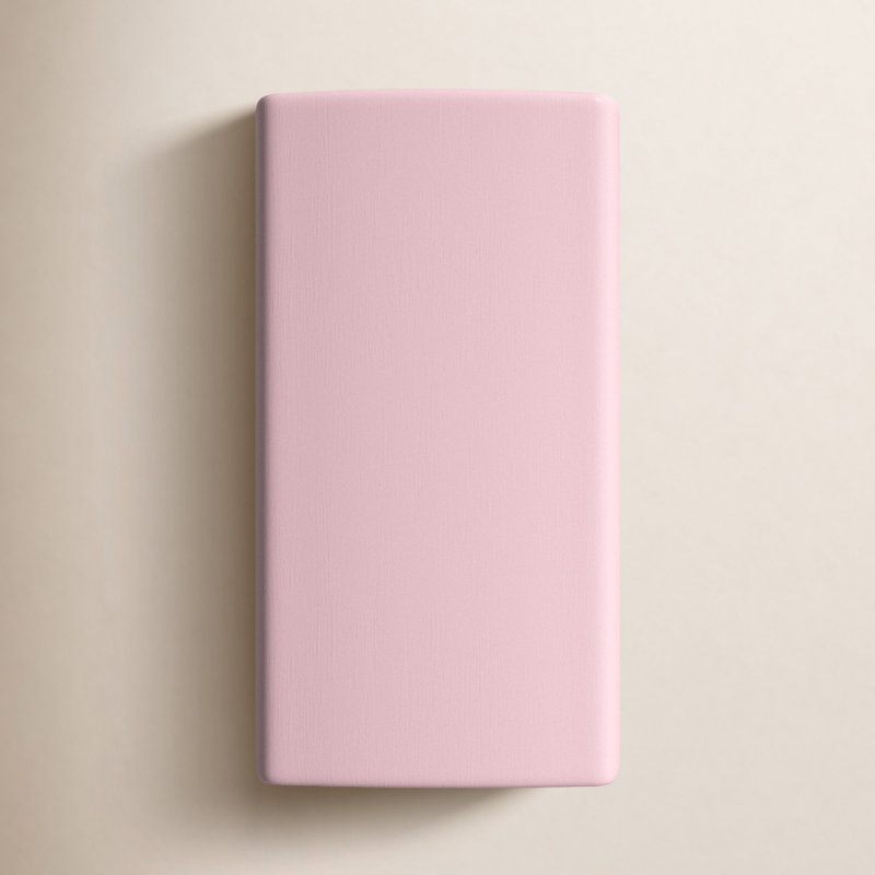 Nomad Ceramic LED Wall Light, Rose Pink, 9.5" H x 5.25" W x 4.5" D, Integrated