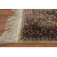 Tapis traditionnel en soie fait à la main 3 x 5 po