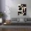 «Onyx Cutout Shapes I» par Regina Moore-899205274