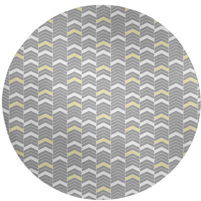 Chenille Chevron Indoor Rug