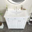 Ensemble de meuble-lavabo simple 30 po Deseria-474935983