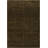 Betancourt Brown, Green & Gold Hand-Woven Striped Modern Wool & Polyester Shag Area Rug-25123776