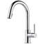 Solna Single-Handle Single-Hole Pull-Down Kitchen Faucet With SmartTouch Technology-59092790