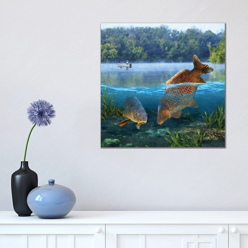 Bottom Muddlers - Wrapped Canvas Print, 45.72 cm H x 45.72 cm W x 1.91 cm D
