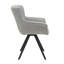 Ensemble de 2 chaises pivotantes en tissu Iunia-103827943