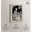 «Skeleton Reader», impression sur toile encadrée par Art Remedy, cadre argenté, 10 x 15-129620085-129620093