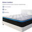 Matelas hybride à plateau-coussin moyen 10 po Avenco-62660039