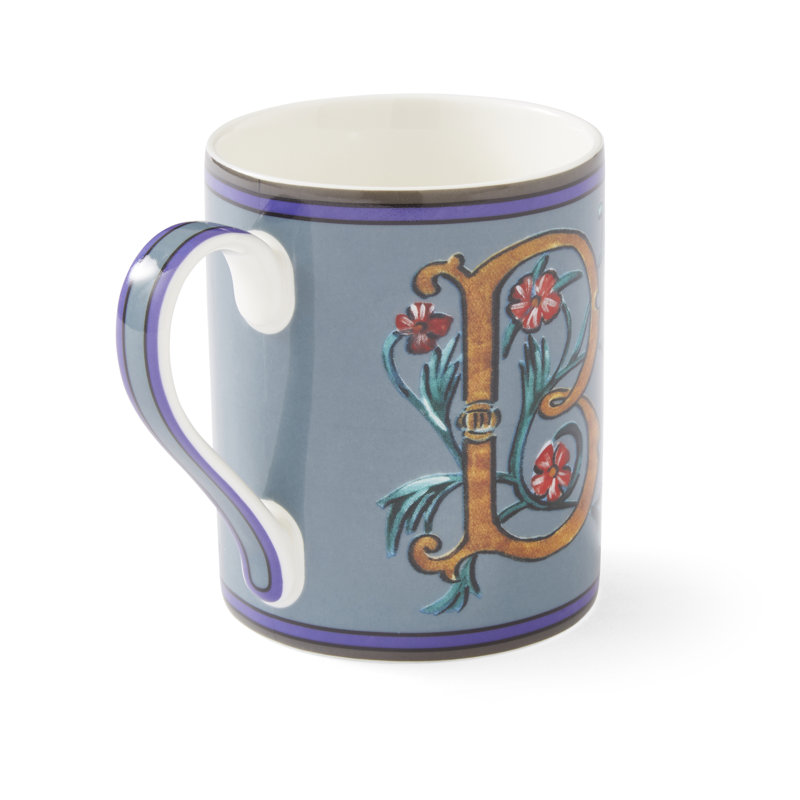 12 Oz Alphabet Mug – P, B