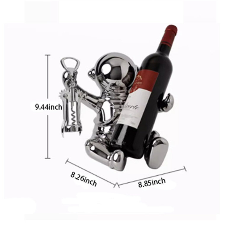 Support à vin de table Catrinel, Argent