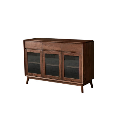 51.18"Solid Walnut Home Sideboard
