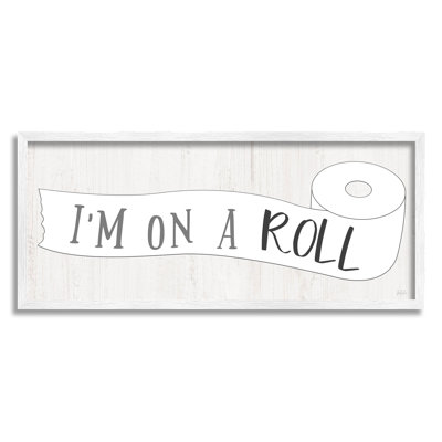 " I'm On A Roll Bathroom "
