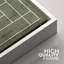 «Geometric Squares Abstract Grayscale», illustrations encadrées sur toile-96985175-96985178