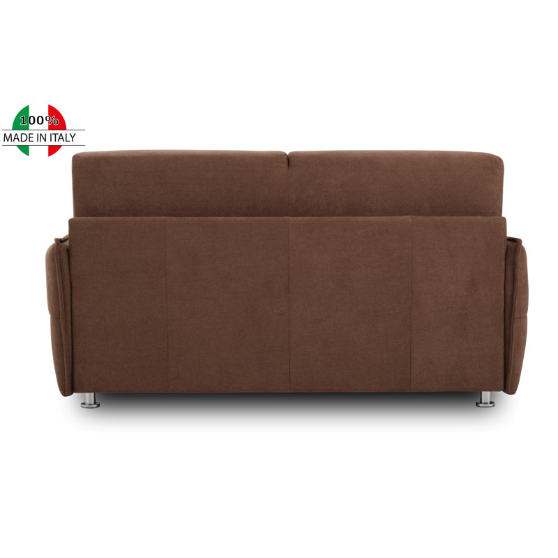 Eldana 2 Seater Sofa Bed, Brown