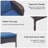 Dahlyla Outdoor All Weather Reclining Chaise Lounge Chair with Cushions-205781543-205781542
