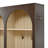 Farmhouse Wooden Style Hall Tree with Arched Design, Elegant Entryway Bench with Retro Hooks, Rustic Coat Rack & Shoe Organizer with Drawers-129607266