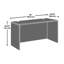 Bureau 60 po x 24 po, finition brune-1280230352