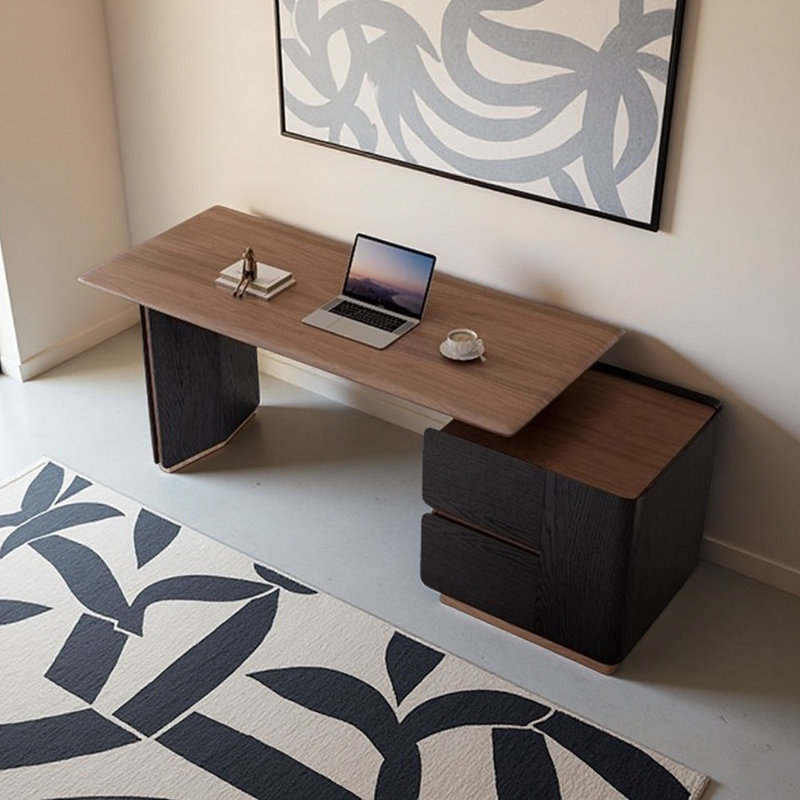 Bureau haut de gamme léger et luxueux, H 29,53 po x l 68,9 po x P 27,56 po
