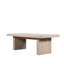 Rectangle Oak Block Dining Table-596878095