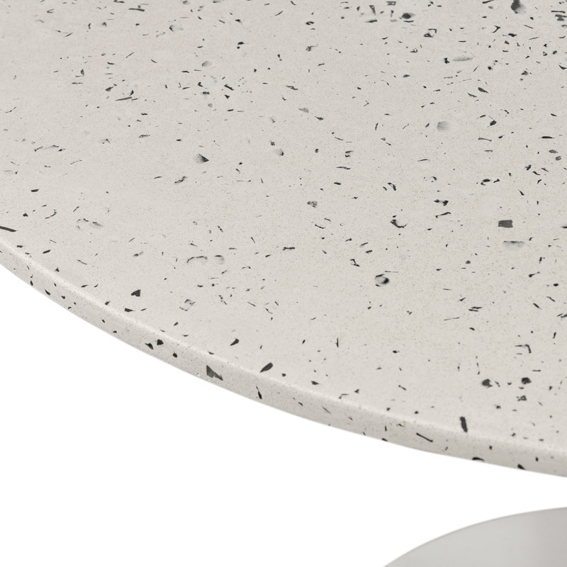 Lourdes Round Stone Dining Table